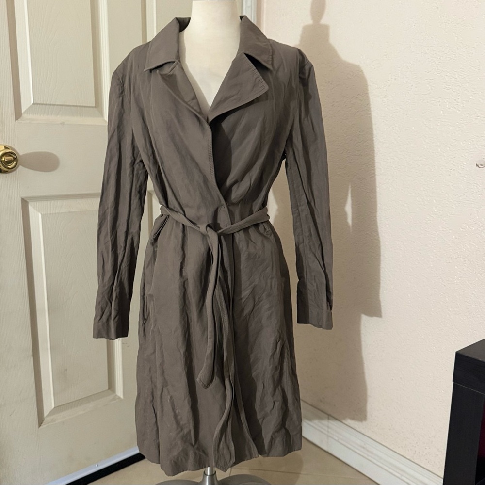 Banana Republic Taupe Coat Size Medium
